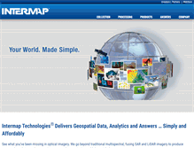 Tablet Screenshot of intermap.com